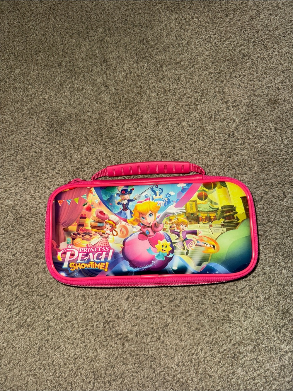 Nintendo Switch Princess Peach Showtime! Pink Carry Case